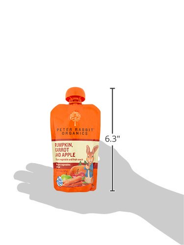 Pumpkin Tree Peter Rabbit Organics Apple, Carrot and Pumpkin Puree, 4.4 Ounce (Pack of 10)