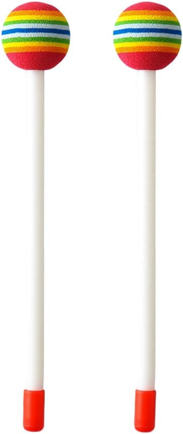 Bongo Drum 5"-6" Rhythm Club Drum for Kids Percussion Instrument Music Drum with Colorful Mallets for Baby Children Special Christmas Birthday Gift.(5"-6")