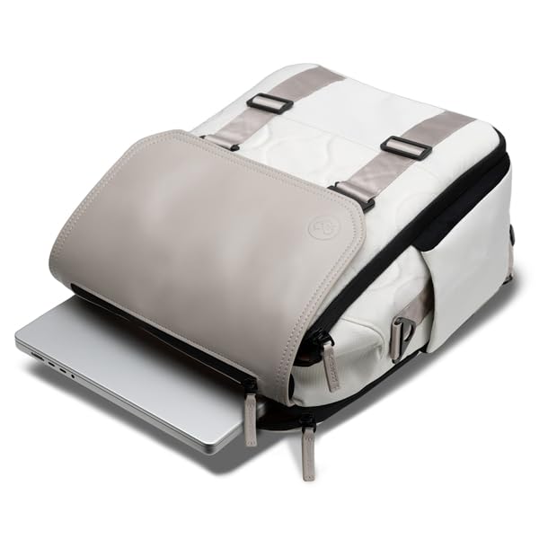 PAPERCLIP Diaper Bag Backpack with Patented Changing Station - Unisex Baby Bag for Travel - Large Eco-Friendly Diaper Bags for Mom and Dad (Mushroom)