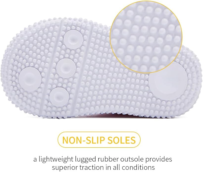 BMCiTYBM Toddler Baby Winter Snow Boots Boy Girl Faux Fur Warm Non Slip First Walking Infant Shoes