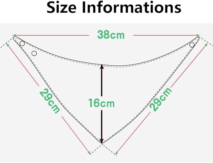 Baby Dribble Bib, Toddler Bandana Bib 3 Packs Super Absorbent Cotton Feeding Bibs