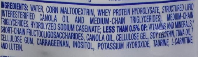 PediaSure Peptide 1.0 Cal, Peptide-Based Formula, Sole-Source Nutrition Drink for Tube Feeding or Oral Nutrition, Unflavored, 8-fl-oz Bottle, Pack of 24