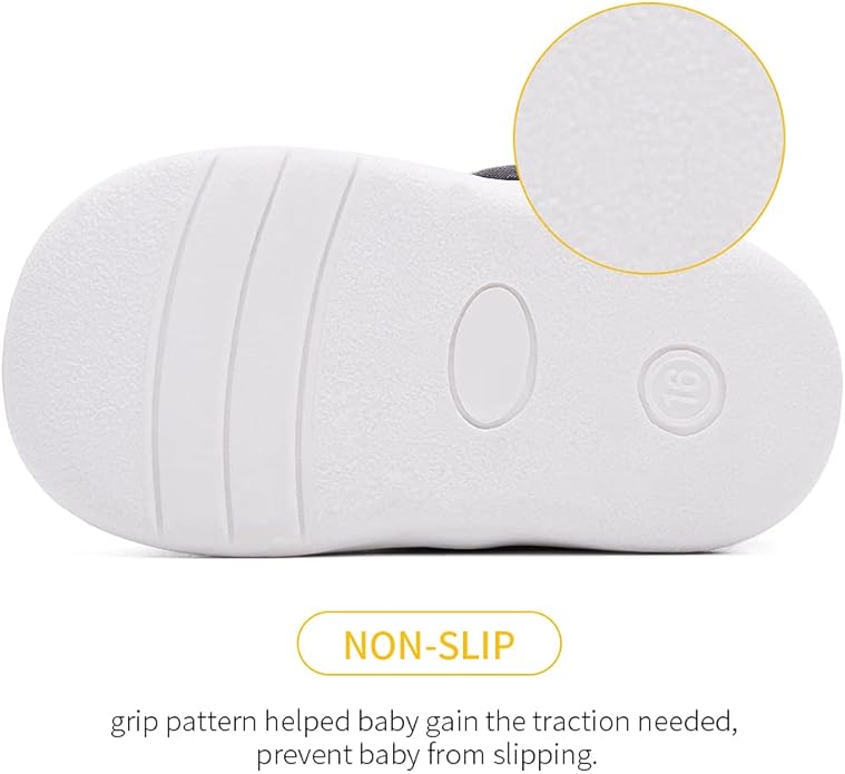 BMCiTYBM Baby Sneakers Girls Boys Lightweight Breathable Mesh First Walkers Shoes 6-24 Months