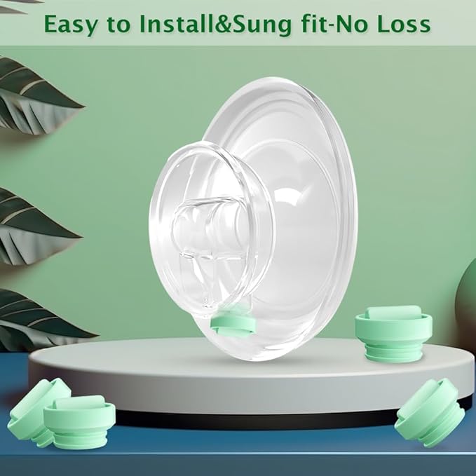 2pc Duckbill Valves Compatible with Elvie Stride 2/Stride Pump Replacement Parts, for Stride2 Breast Pump Replacement Parts, Not Original Elvie Pump Accessories