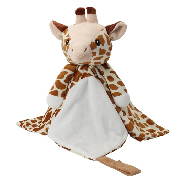 Love By Emi Baby Music Lovey Brown Giraffe, Baby Sleep Soother for Crib & Cuddle Bedtime, White Noise with Heartbeat & Lullaby, Plush Sound Machine Toy, Stuffed Animal for Newborns, Infants & Toddlers
