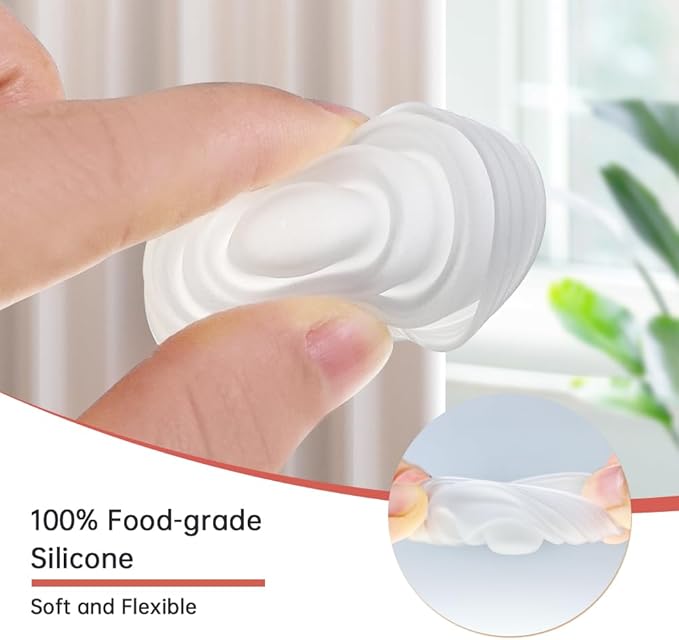 8Pc Duckbill Valves 8Pc Flange Inserts and 4Pc Silicone Diaphragm Compatible with Momcozy M5, Replacement M5 Pump Parts Accessories Made by Tbuymax, Not Original Momcozy Pump Parts