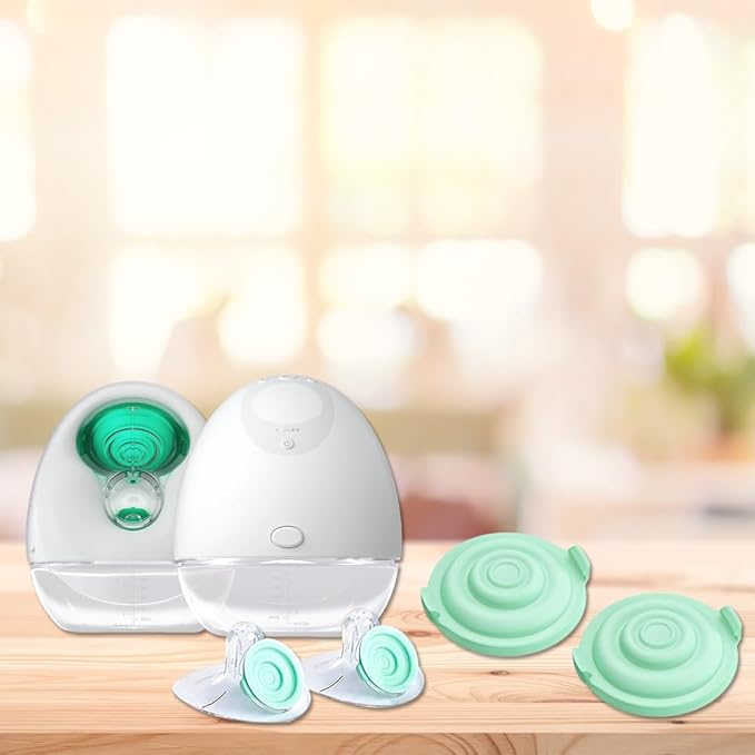 2pcs Pump Seals Compatible with Elvie Breast Pump Parts Replacement, Silicone Diaphragm Replace for Electric Elvie Pump Replacement, Membrane Used for Flange Accessories