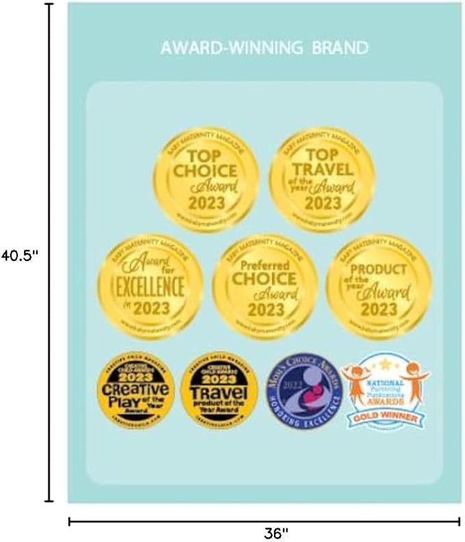 Regalo 2-in-1 Extra Tall Easy Swing Stairway and Hallway Walk Through Baby Gate, Black 1 Count (Pack of 1) (40.5" W x 36" H)