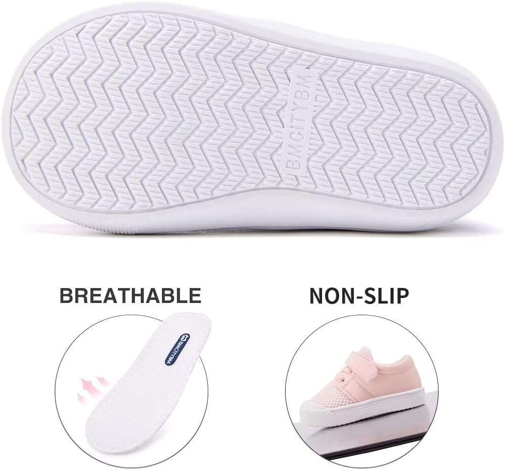 BMCiTYBM Baby Sneakers Girls Boys Lightweight Breathable Mesh First Walkers Shoes 6-24 Months
