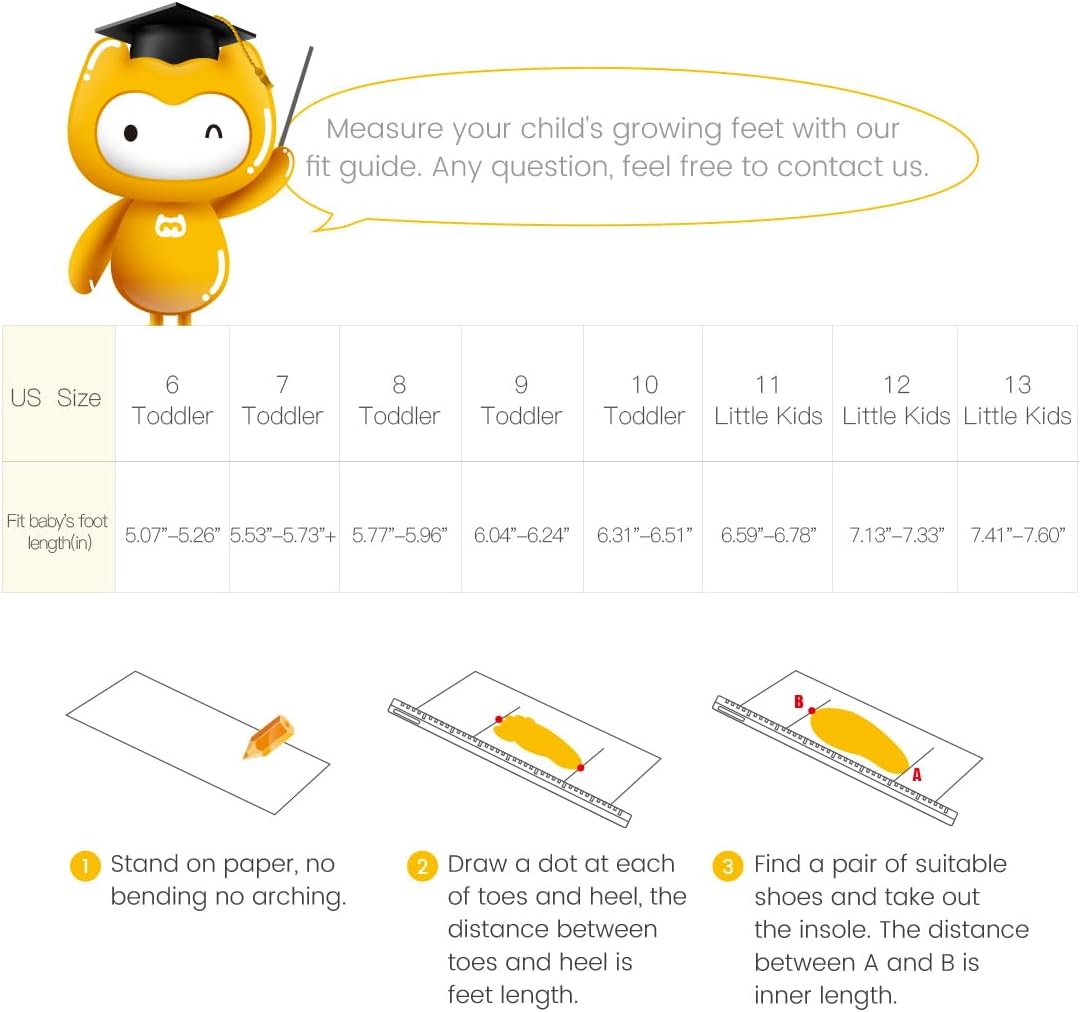 BMCiTYBM Baby Toddler Walking Sneakers Boys Girls Shoes