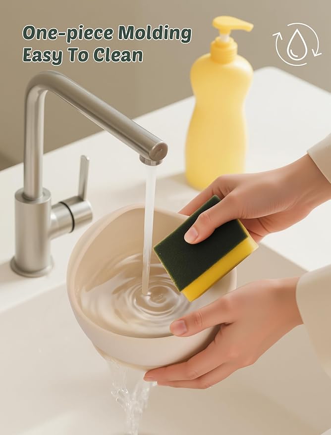 24 PCS Silicone Baby Feeding Set, Baby Led Weaning Supplies Includes Suction Bowls and Divided Plates, Adjustable Silicone Bib, Spoons&forks, Training cup with straw (Green+Brown+Beige)