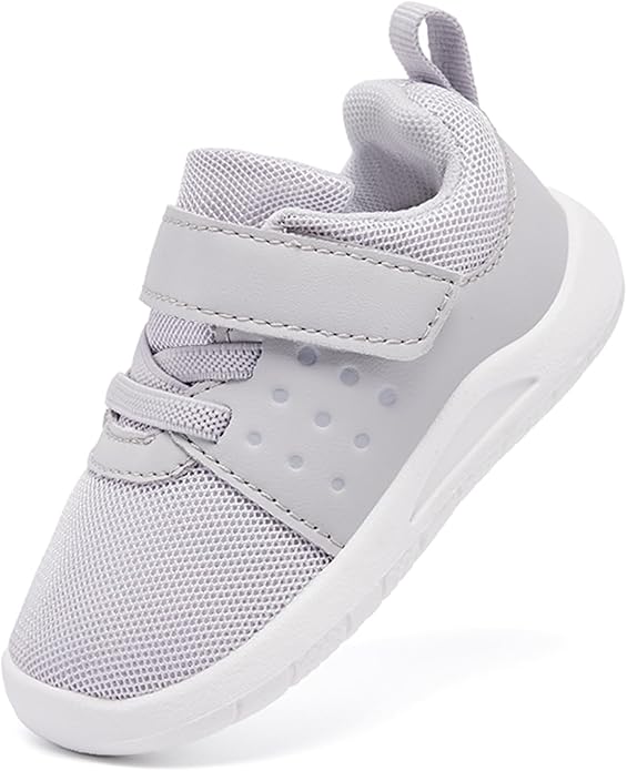 MORENDL Toddler Baby Shoes 0-4 Years Boy Girl Lightweight Breathable Non-Slip Sports Sneakers Running Walking Tennis Barefoot Shoes