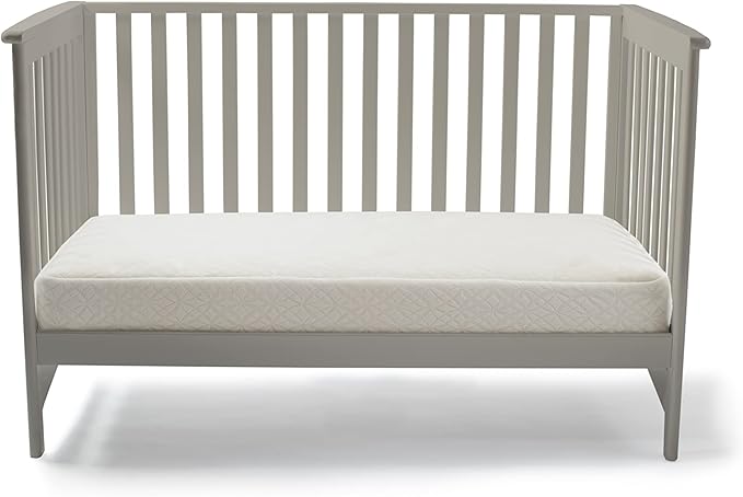 Naturepedic Organic Crib Mattress Cover - Skin Friendly, Breathable & Absorbent Crib Mattress Protector - Removable Mattress Pad for Baby and Toddler Bed - Fitted Ivory