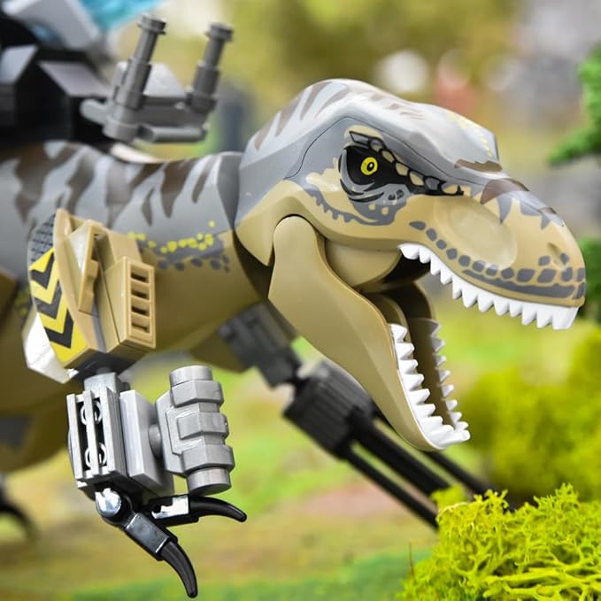 Mesiondy Building Blocks Toys Set 725 Pcs for Age 8 9 10 11 12 13 14 Years, Dinosaur Park World,Birthday Gifts for Boys and Girls……