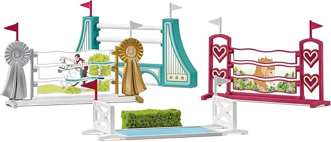 Schleich Horse Club, Obstacle Accessory Set Horses and Playsets, Ages 5+