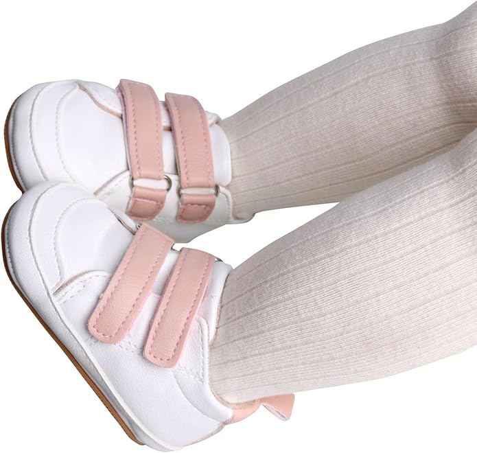 LONSOEN Baby Girls Boys Loafers Prewalker Dress Crib Shoes