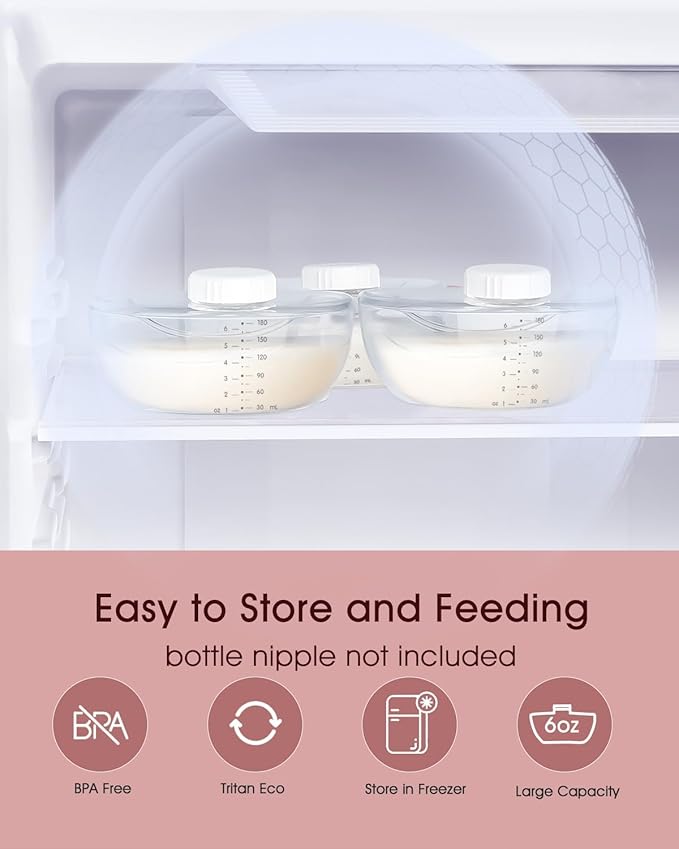 Wearable Breast Pump with APP Control,3 Modes and 9 Levels Wireless Breastfeeding Pump, Portable Breast Pump Hands-Free Contain 15/17/21/25mm Flange, Leak-Proof, Discreet, Quieter
