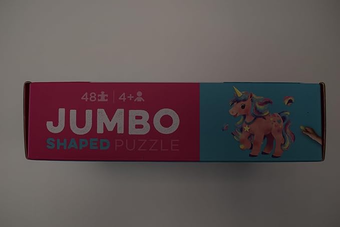 Crocodile Creek Above + Below 48-Piece Jigsaw Floor Puzzle - Fun Floor Puzzles for Kids Ages 4-8, Jumbo Unicorn