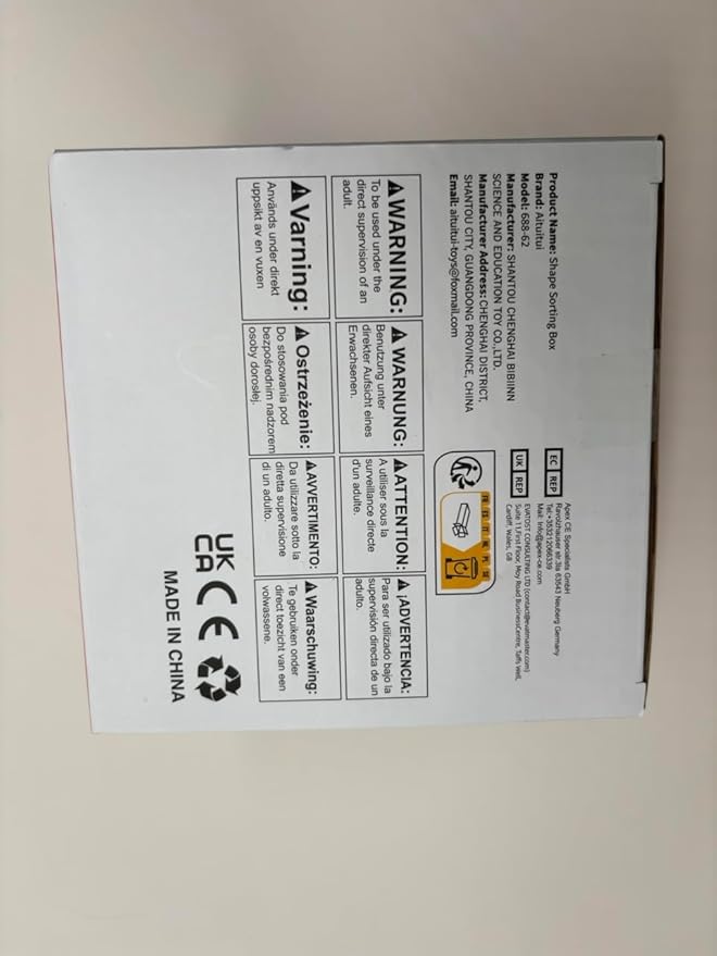 AiTuiTui Multifunction Baby Sensory Montessori Activity Cube Toys, Shape Sorter Early Learning Educational Interactive Toys for Infant Toddlers Boy Girl, Birthday Gifts Christmas Stocking Stuffers