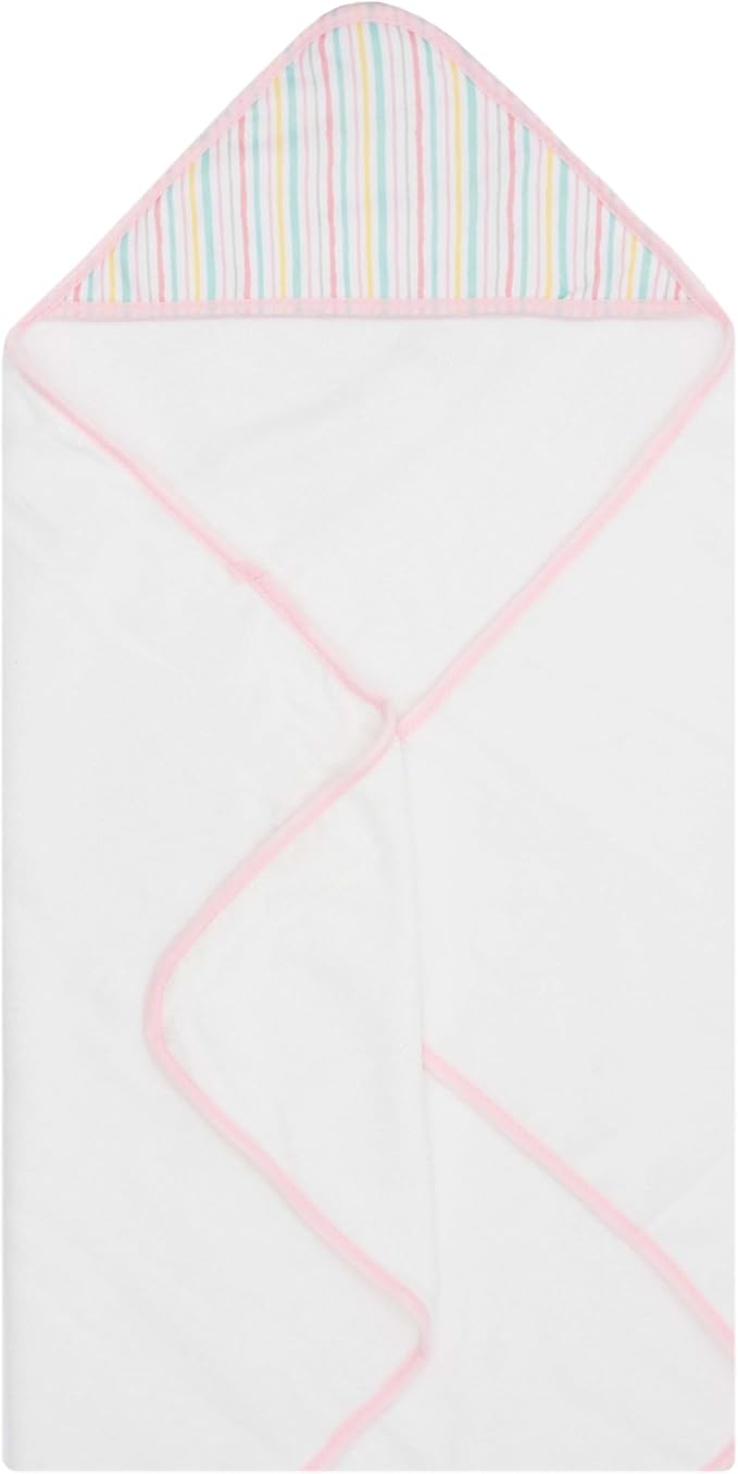 Hooded Baby Towels 3-Pack – Soft Baby Bath Towels with Hood for Newborns & Toddlers, Baby Hooded Towel Set, 30" x 26" (Baby Unicorn)