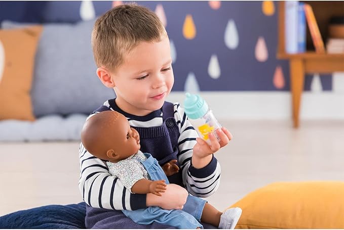 Corolle Magic Milk Baby Doll Bottle for 14-17", Interactive Baby Doll Accessories with 3 Realistic Sounds (Crying, Laughing, Sucking), Feeding Sounds, Batteries Included