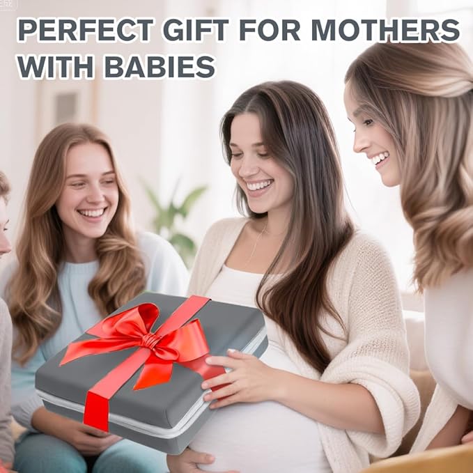 SKEFOLI Baby Bath Kneeler and Elbow Rest pad Set,1.5" Thick Baby Bath Kneeler Pads with Toys Organizer, Elbow Pads to Support The arm, Baby Bath Essentials, Ideal Bath Kneeling Pad for Bathing Baby