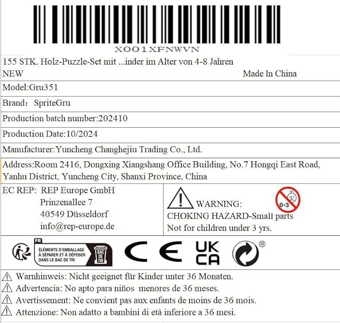 155 PCS Wooden Pattern Blocks Set, 24 Double-Sided Design Cards(48 Patterns) Geometric Shape Puzzle Fun Tangram Montessori Learning Toys for Kids Ages 4-8 (A Storage Bag & A Gift Box)