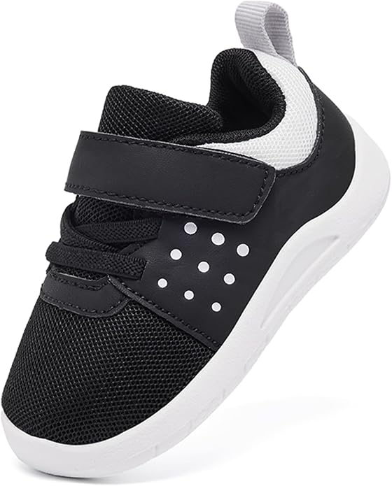 MORENDL Toddler Baby Shoes 0-4 Years Boy Girl Lightweight Breathable Non-Slip Sports Sneakers Running Walking Tennis Barefoot Shoes