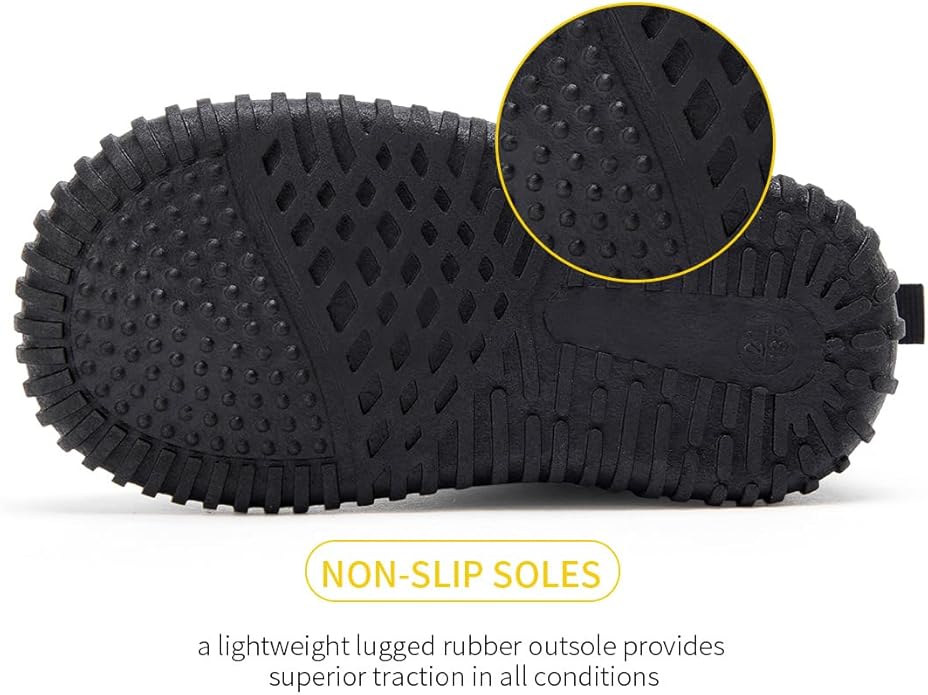 BMCiTYBM Toddler Baby Winter Snow Boots Boy Girl Faux Fur Warm Non Slip First Walking Infant Shoes