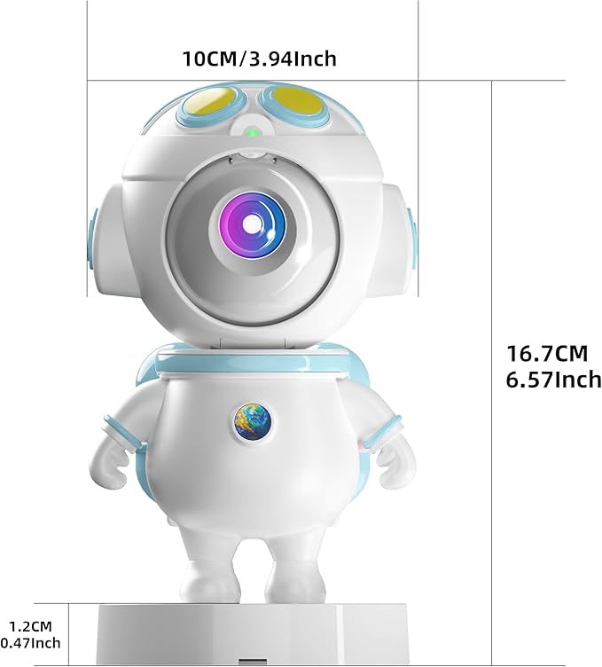 Galaxy Night Light - Astronaut Space Projector, Star Projector,Starry Nebula Ceiling LED Lamp with Timer and Remote, Kids Room Decor Aesthetic, for Birthdays,Christmas