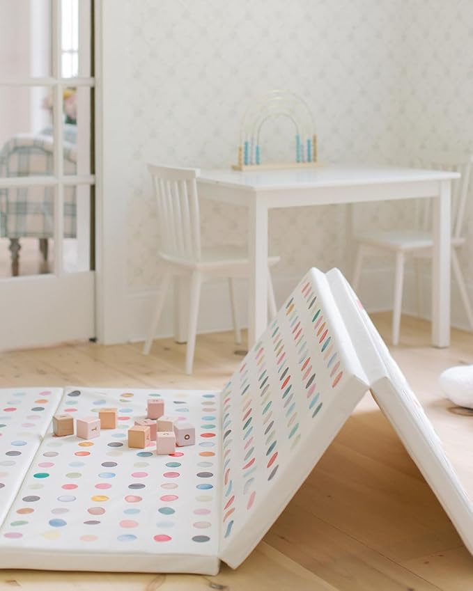 House of Noa Foldable Baby Tumbling Mat – Foldable Kids Play Mat | Durable, Stylish, and Cushioned Design