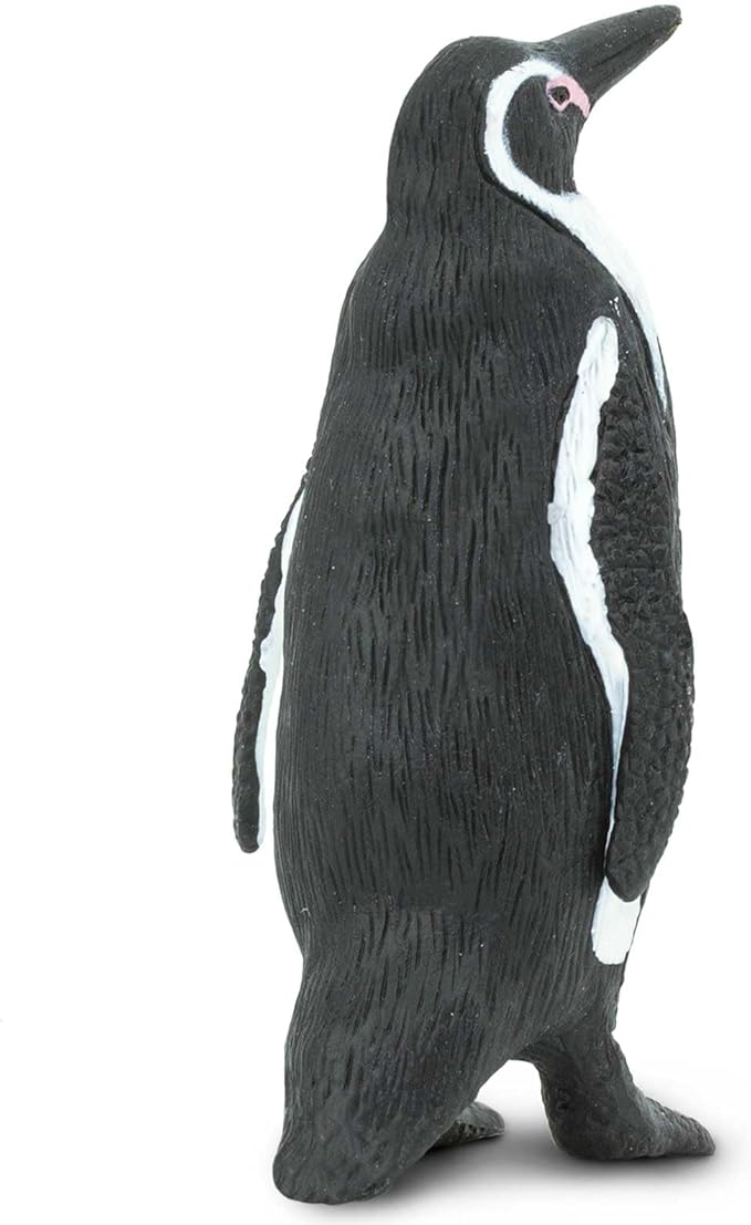 Safari Ltd. Humboldt Penguin Figurine - Detailed 2.93" Plastic Model Figure - Fun Educational Play Toy for Boys, Girls & Kids Ages 3+