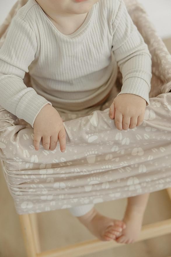 Copper Pearl Multi-Use Cover: Car Seat Covers, Nursing Cover, and Stroller Cover for Sun - Stretchy Fabric, All-Season Use, Stylish Designs, Easy Access for Moms - Tracker