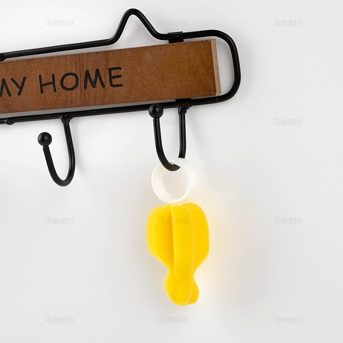 AUEAR, Milk Bottle Nipple Brushes Pacifier Sponge Cleaning Small Brush Cleaner Set for Bottles and Accessories (10 Pcs)