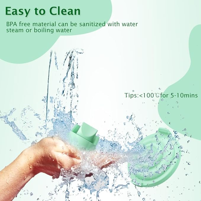 4pcs Pump Seals Compatible with Elvie Breast Pump Parts Replacement, Silicone Diaphragm Replace for Electric Elvie Pump Replacement, Membrane Used for Flange Accessories