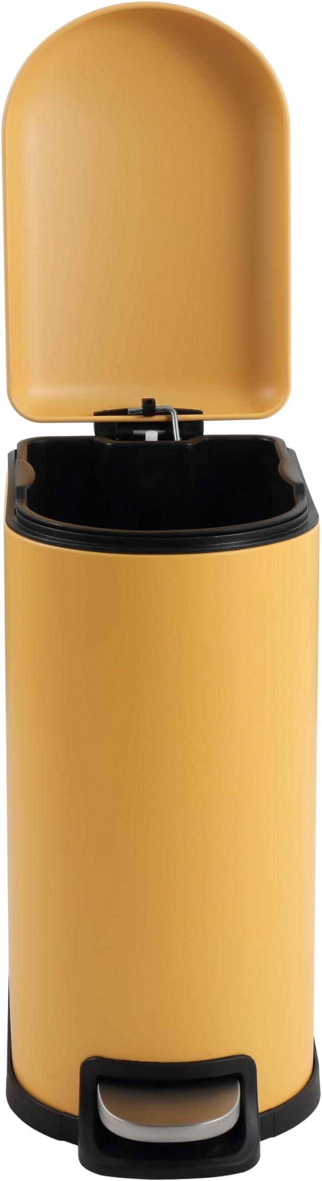 happimess HPM1009L Roland Mini 2.6-Gallon Step-Open Trash Can, Daffodil Yellow Home, Kitchen, Bathroom, Living Room, Office