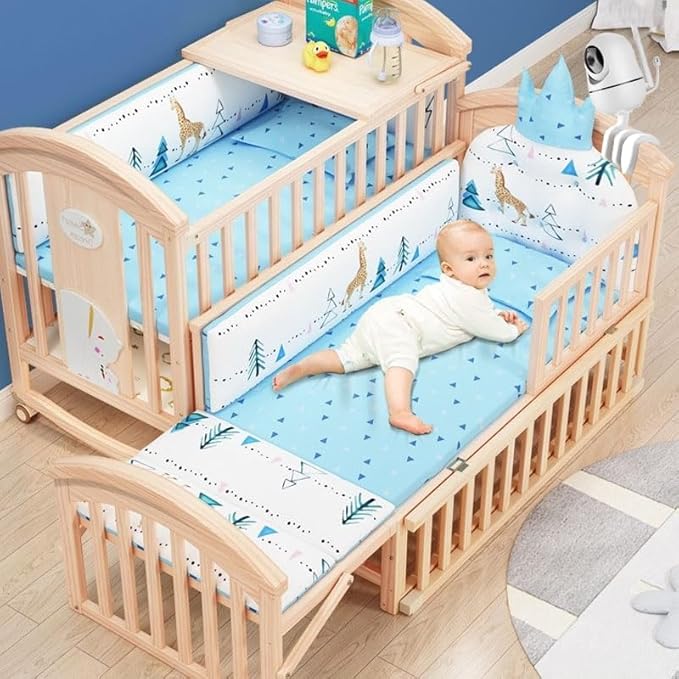 Baby Monitor Flexible Mount for HelloBaby HB65/HB6550/HB6558/HB66/ANMEATE SM935E/SM650|,No Tools, No Wall Damage, Portable with 360° Angle Adjustment (Twist)