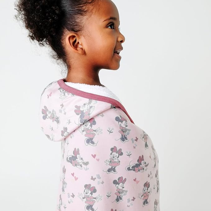 Premium Big Kid Hooded Towel "Minnie Mouse" by Copper Pearl