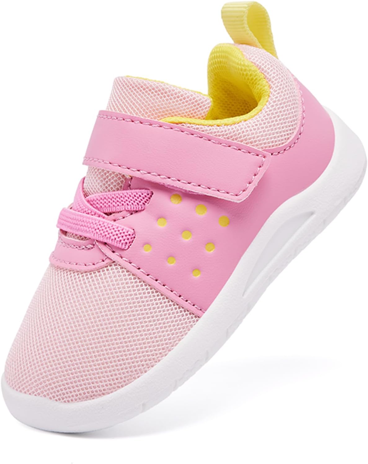 MORENDL Toddler Baby Shoes 0-4 Years Boy Girl Lightweight Breathable Non-Slip Sports Sneakers Running Walking Tennis Barefoot Shoes