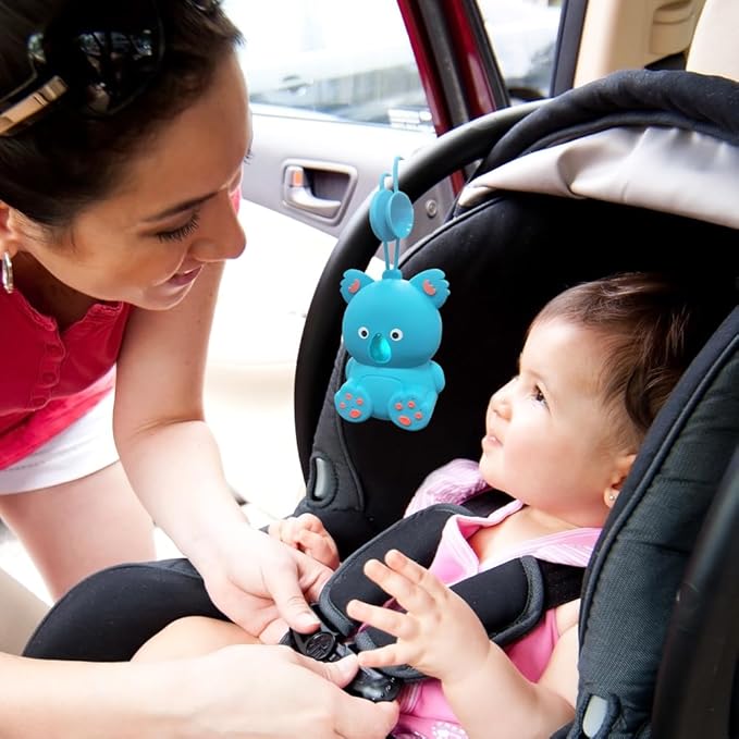 Baby White Noise Machine with Bluetooth Speaker & Timer | Portable Infant Sleep Aid, Sleeping Music Soothing Sounds for Nursery, Travel, Crib & On-The-Go