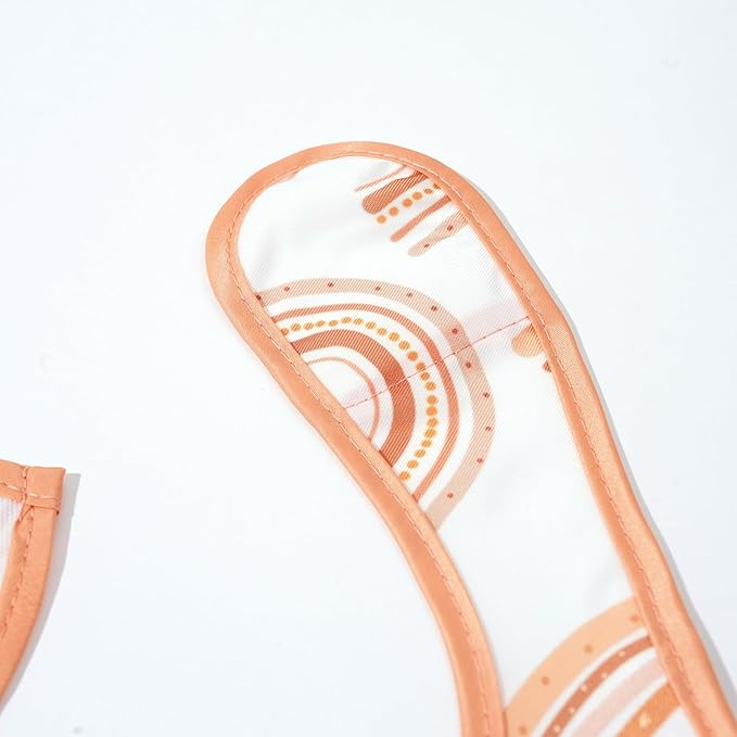 3-Pack Waterproof Baby Bibs for Eating - Lightweight Feeding Bibs, Mess Proof, Baby Essential Must Have for Eating