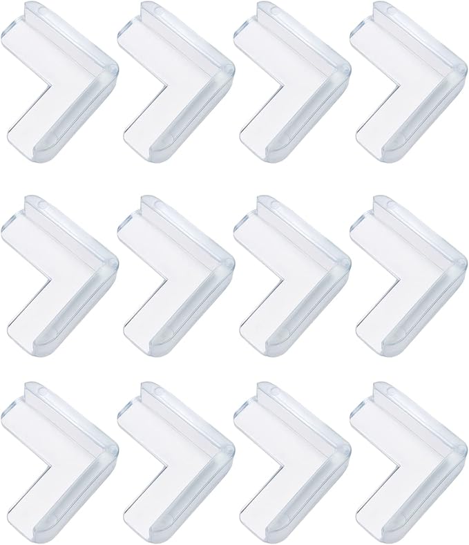 12pcs, Table , Baby, Corner Guards for Furniture, Corner Bumpers, Table Corner Protector for Baby