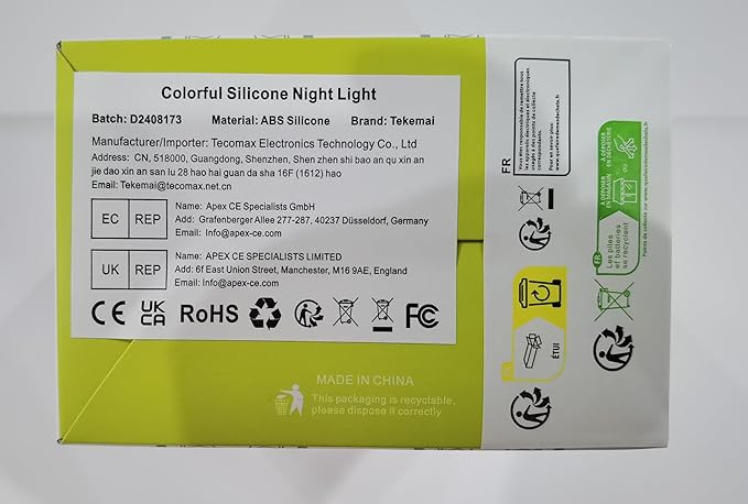 Kids Night Light, USB Rechargeable, 9 Color-Changing, Eye-Caring, Remote & Touch Control, Adjustable Brightness, Girl & Boy Gift - Train