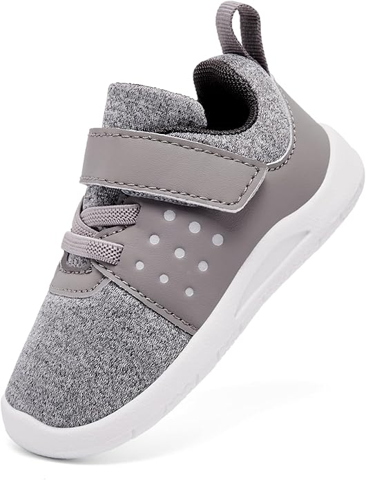 MORENDL Toddler Baby Shoes 0-4 Years Boy Girl Lightweight Breathable Non-Slip Sports Sneakers Running Walking Tennis Barefoot Shoes