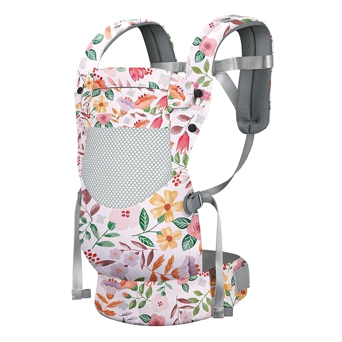 Infant Baby Front Carrier, Toddler Body Carrier, 7-66 Lbs Ergonomic Design, Lumbar Support, Lightweight Baby Chest Carriers (3-36 Months)