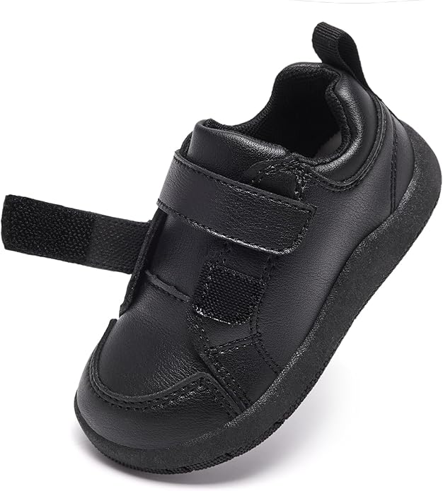 MORENDL Wide Toe Box Shoes Toddler Barefoot Shoes Baby Walking Shoe Boy Girl Non-Slip Zero Drop Minimalist Sneakers Comfort Tennis Outdoor Activities