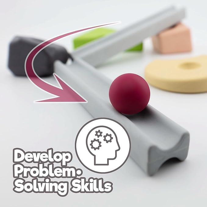 Taksa Toys Nature-Inspired Unique Reggio Emilia Learning Toys, Preschool Resources for Fine Motor Skills, Educational Building Blocks for Kids, Montessori Toys for 4 5 6 7+ Ages, Expert Pack 144 Pcs