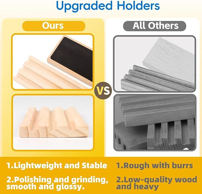 Deluxe Rummy Cube Game Set 6-8 Players with 8 Wooden Racks and 240 Melamine Rummy Tiles, Travel Family Board Game for Adults and Kids