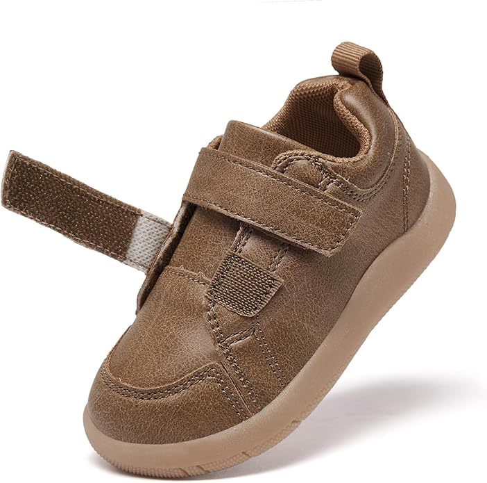 MORENDL Wide Toe Box Shoes Toddler Barefoot Shoes Baby Walking Shoe Boy Girl Non-Slip Zero Drop Minimalist Sneakers Comfort Tennis Outdoor Activities