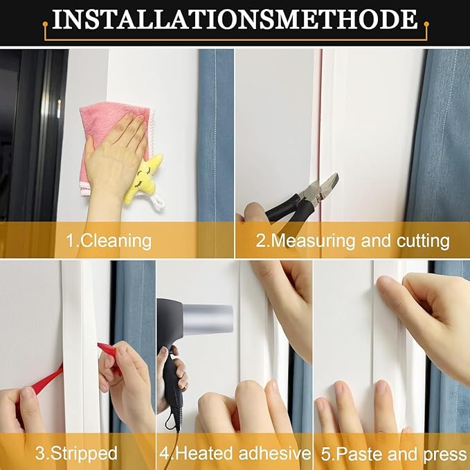 Wall Corner Protector Self-Adhesive Flexible – Durable Rubber, Furniture Edge Guard, Easy to Install, White, Prevents Wall Damage, Ideal for Home or Office Use